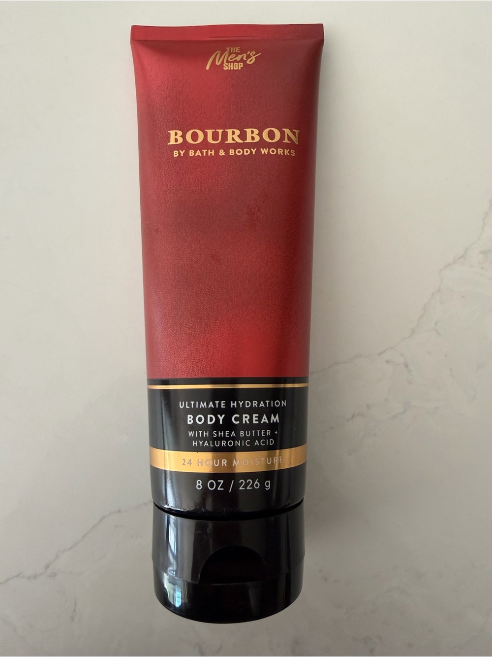 Bath & Body Works Bourbon Men's Body Cream - Red & Black